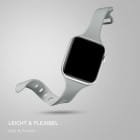 ONEFLOW Soft Band Slim Apple Watch 1 (38mm) Sportarmband Schmal – Produktbild 5