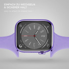 ONEFLOW Soft Band Slim Apple Watch 1 (38mm) Sportarmband Schmal – Weiteres Produktbild 6