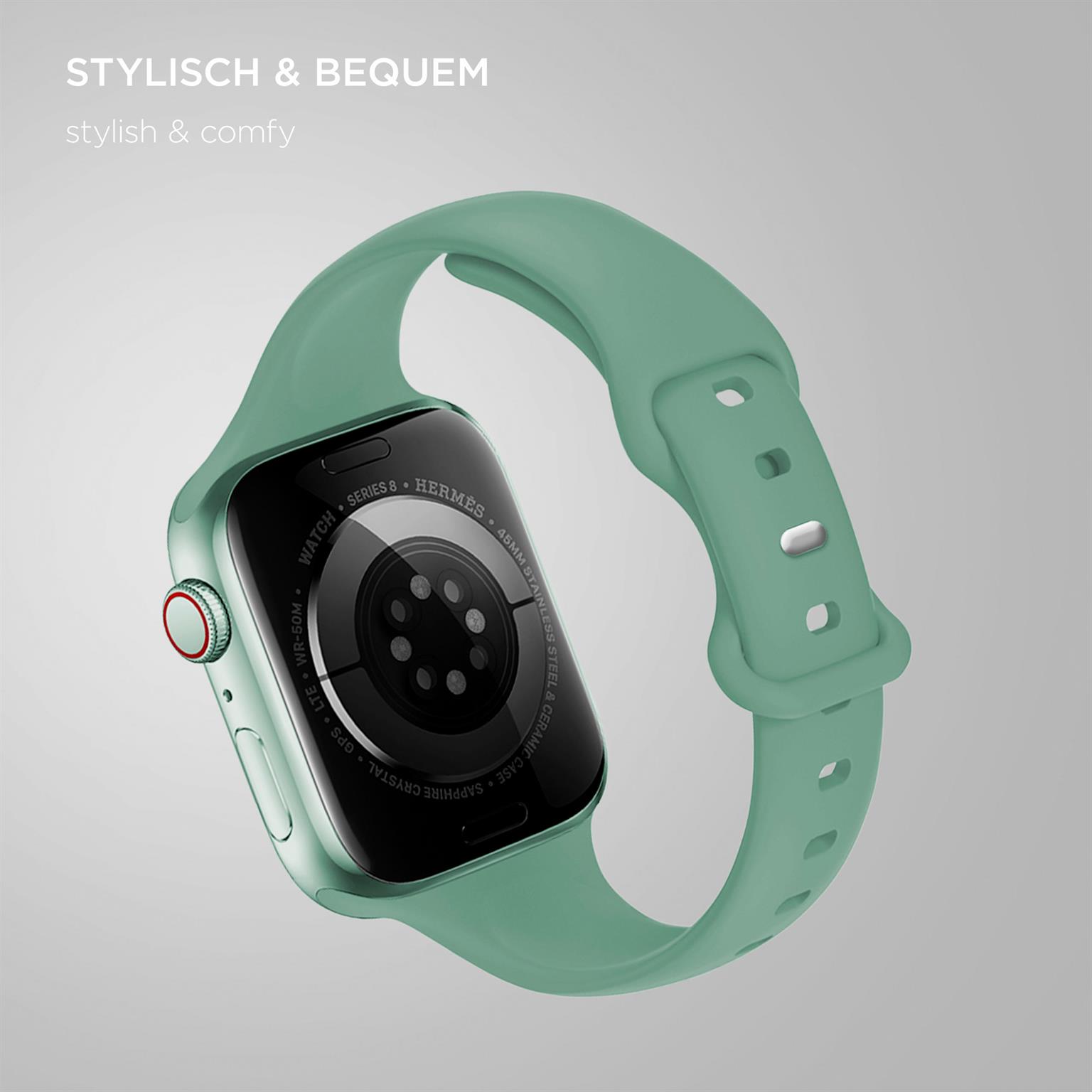 ONEFLOW Soft Band Slim Apple Watch 1 (38mm) Sportarmband Schmal – Weiteres Produktbild 1