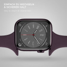 ONEFLOW Soft Band Slim Apple Watch 1 (42mm) Sportarmband Schmal – Produktbild 6