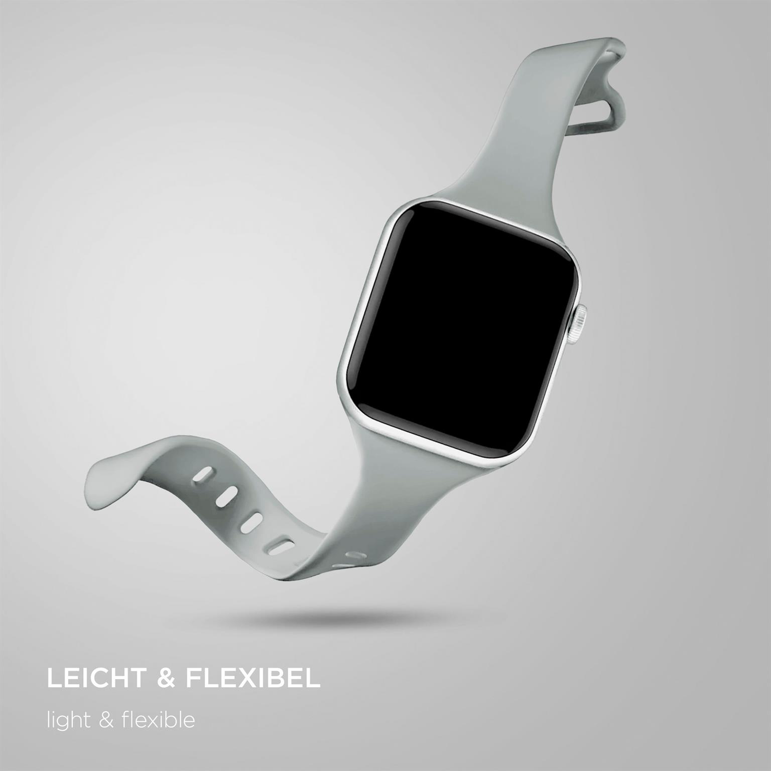 ONEFLOW Soft Band Slim Apple Watch 1 (42mm) Sportarmband Schmal – Weiteres Produktbild 5 ONEFLOW Soft Band Slim Apple Watch 1 (42mm) Sportarmband Schmal – Weiteres Produktbild 5