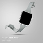 ONEFLOW Soft Band Slim Apple Watch 10 (42mm) Sportarmband Schmal – Produktbild 5