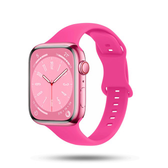 ONEFLOW Soft Band Slim Apple Watch 10 (42mm) Sportarmband Schmal – Candy Pink ONEFLOW Soft Band Slim Apple Watch 10 (42mm) Sportarmband Schmal – Candy Pink