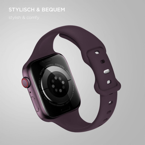 ONEFLOW Soft Band Slim Apple Watch 10 (46mm) Sportarmband Schmal – Weiteres Produktbild 2 ONEFLOW Soft Band Slim Apple Watch 10 (46mm) Sportarmband Schmal – Weiteres Produktbild 2