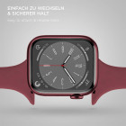 ONEFLOW Soft Band Slim Apple Watch 10 (46mm) Sportarmband Schmal – Weiteres Produktbild 6