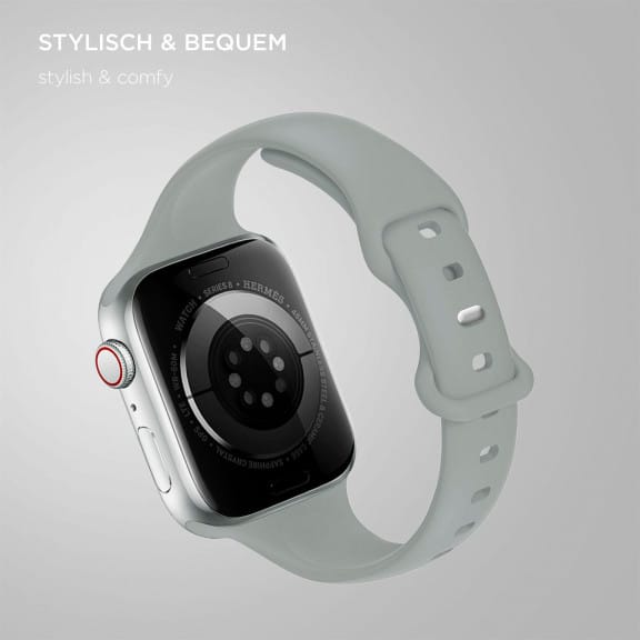 ONEFLOW Soft Band Slim Apple Watch 11 (46mm) Sportarmband Schmal – Weiteres Produktbild 2 ONEFLOW Soft Band Slim Apple Watch 11 (46mm) Sportarmband Schmal – Weiteres Produktbild 2
