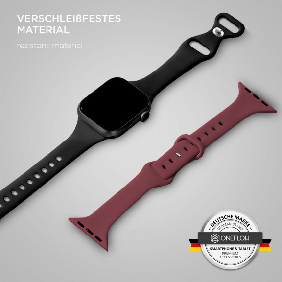 ONEFLOW Soft Band Slim Apple Watch 2 (38mm) Sportarmband Schmal – Weiteres Produktbild 3