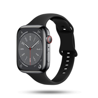ONEFLOW Soft Band Slim Apple Watch 2 (38mm) Sportarmband Schmal – Eclipse Black ONEFLOW Soft Band Slim Apple Watch 2 (38mm) Sportarmband Schmal – Eclipse Black