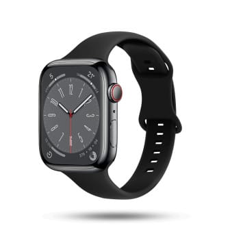 ONEFLOW Soft Band Slim Apple Watch 2 (42mm) Sportarmband Schmal – Eclipse Black ONEFLOW Soft Band Slim Apple Watch 2 (42mm) Sportarmband Schmal – Eclipse Black