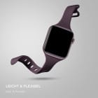 ONEFLOW Soft Band Slim Apple Watch 3 (38mm) Sportarmband Schmal – Weiteres Produktbild 5