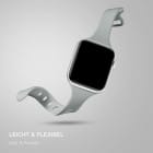 ONEFLOW Soft Band Slim Apple Watch 3 (42mm) Sportarmband Schmal – Weiteres Produktbild 5