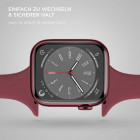 ONEFLOW Soft Band Slim Apple Watch 4 (44mm) Sportarmband Schmal – Weiteres Produktbild 6