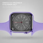 ONEFLOW Soft Band Slim Apple Watch 4 (44mm) Sportarmband Schmal – Weiteres Produktbild 6