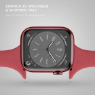 ONEFLOW Soft Band Slim Apple Watch 4 (44mm) Sportarmband Schmal – Produktbild 6