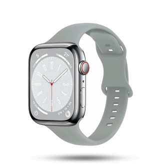 ONEFLOW Soft Band Slim Apple Watch 5 (40mm) Sportarmband Schmal – Slate Grey