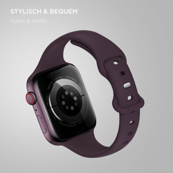 ONEFLOW Soft Band Slim Apple Watch 5 (44mm) Sportarmband Schmal – Weiteres Produktbild 2 ONEFLOW Soft Band Slim Apple Watch 5 (44mm) Sportarmband Schmal – Weiteres Produktbild 2