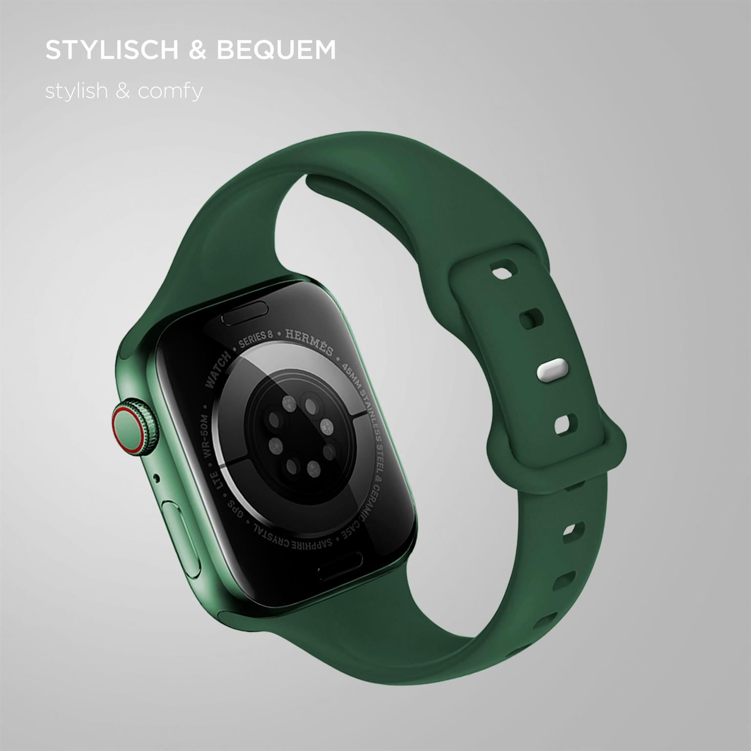 ONEFLOW Soft Band Slim Apple Watch 6 (44mm) Sportarmband Schmal – Weiteres Produktbild 1
