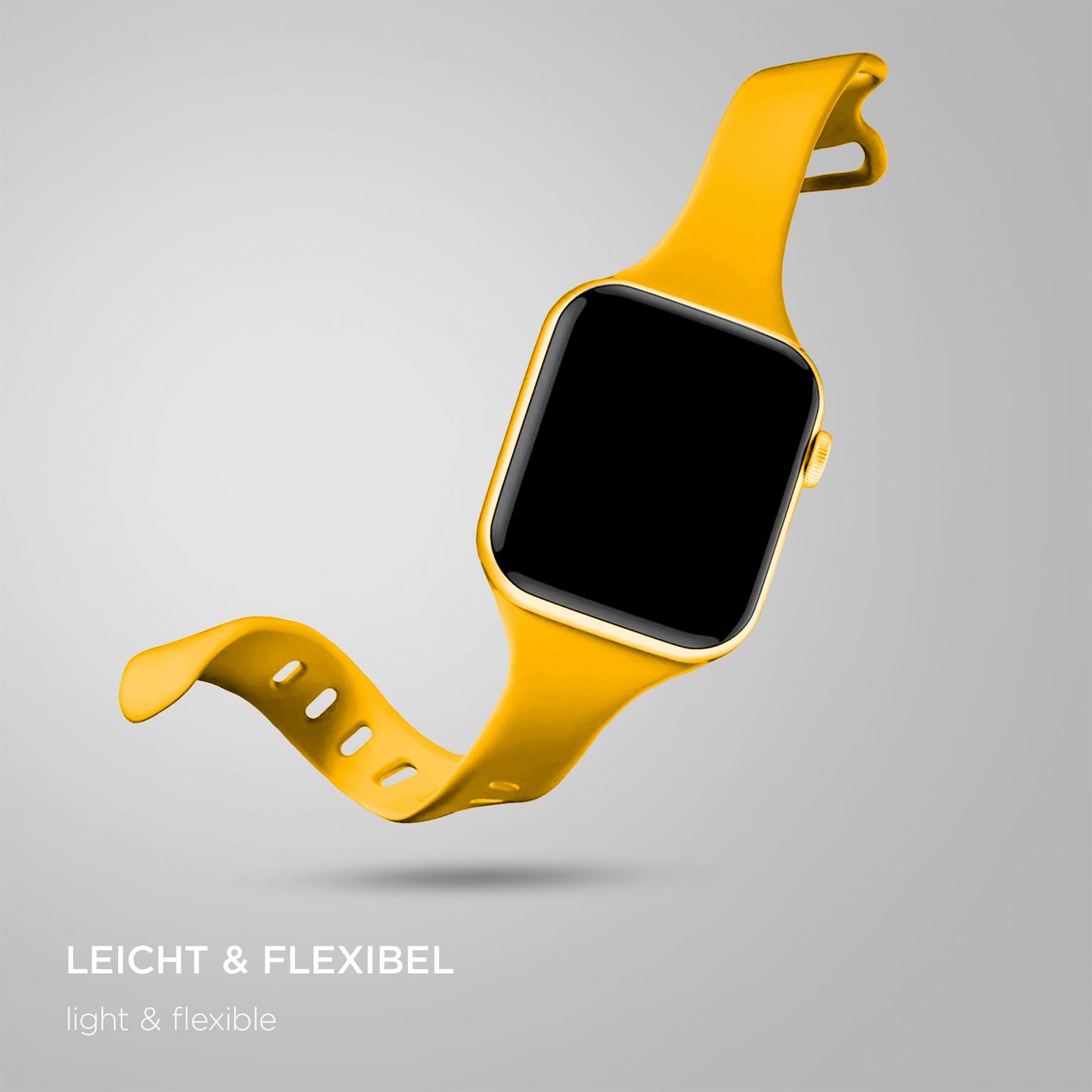 ONEFLOW Soft Band Slim Apple Watch 6 (44mm) Sportarmband Schmal – Weiteres Produktbild 5 ONEFLOW Soft Band Slim Apple Watch 6 (44mm) Sportarmband Schmal – Weiteres Produktbild 5