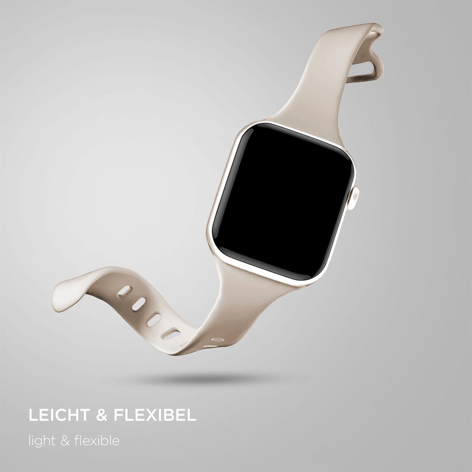 ONEFLOW Soft Band Slim Apple Watch 6 (44mm) Sportarmband Schmal – Weiteres Produktbild 4