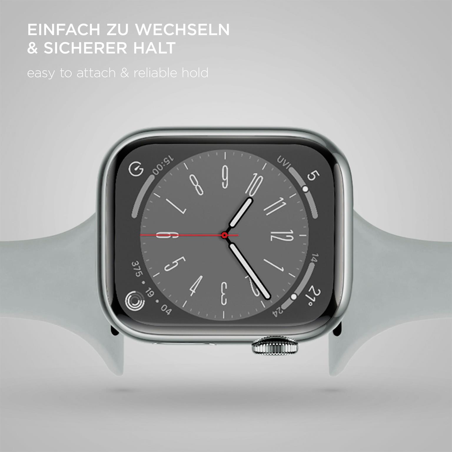 ONEFLOW Soft Band Slim Apple Watch 7 (41mm) Sportarmband Schmal – Weiteres Produktbild 5