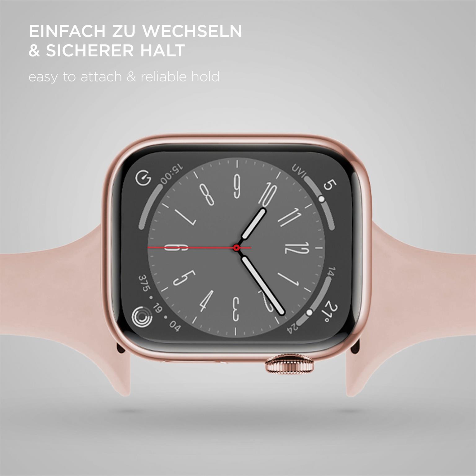 ONEFLOW Soft Band Slim Apple Watch 7 (41mm) Sportarmband Schmal – Weiteres Produktbild 5