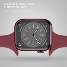 ONEFLOW Soft Band Slim Apple Watch 7 (45mm) Sportarmband Schmal – Produktbild 6