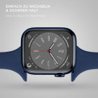 ONEFLOW Soft Band Slim Apple Watch 8 (41mm) Sportarmband Schmal – Weiteres Produktbild 6