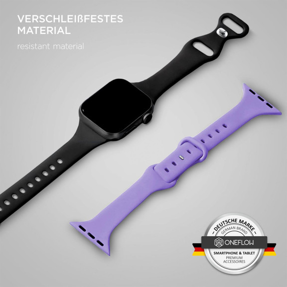 ONEFLOW Soft Band Slim Apple Watch 8 (41mm) Sportarmband Schmal – Weiteres Produktbild 3