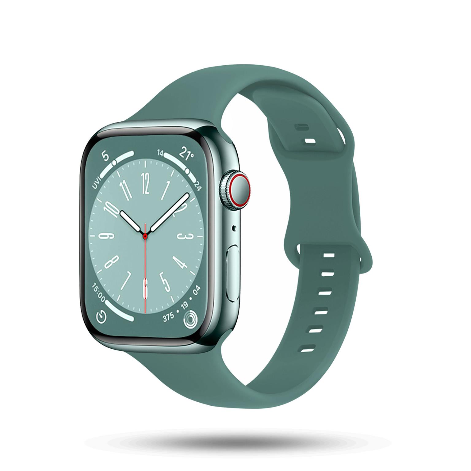 ONEFLOW Soft Band Slim Apple Watch 8 (45mm) Sportarmband Schmal Hauptbild
