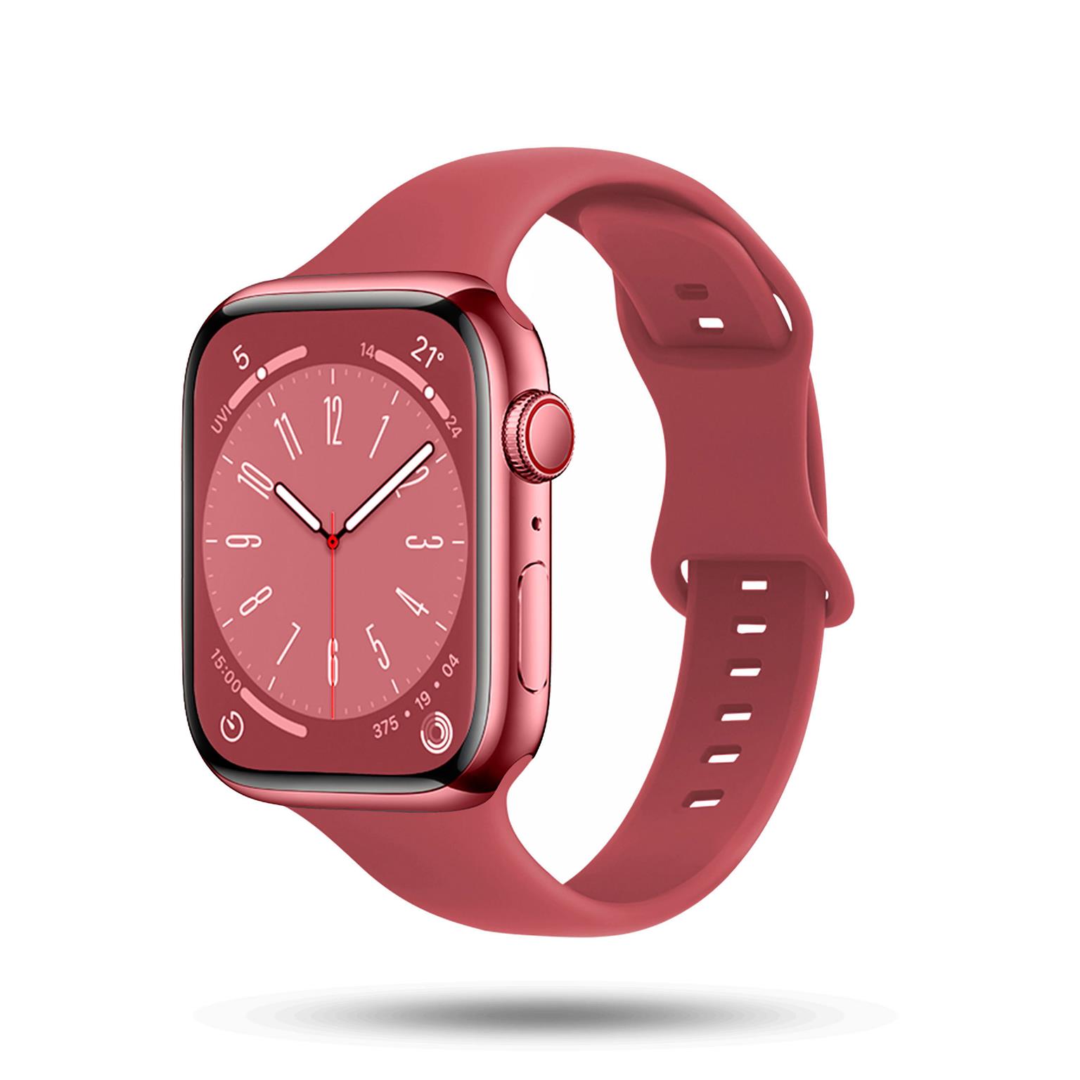 ONEFLOW Soft Band Slim Apple Watch 8 (45mm) Sportarmband Schmal Hauptbild