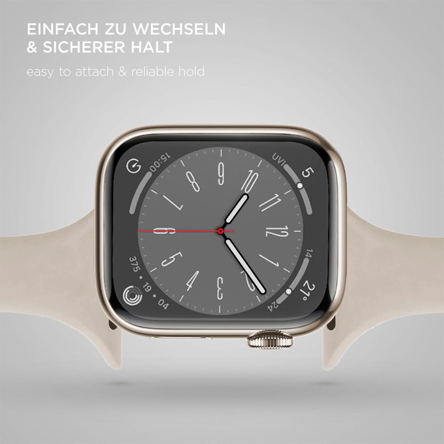 ONEFLOW Soft Band Slim Apple Watch 9 (45mm) Sportarmband Schmal – Weiteres Produktbild 5