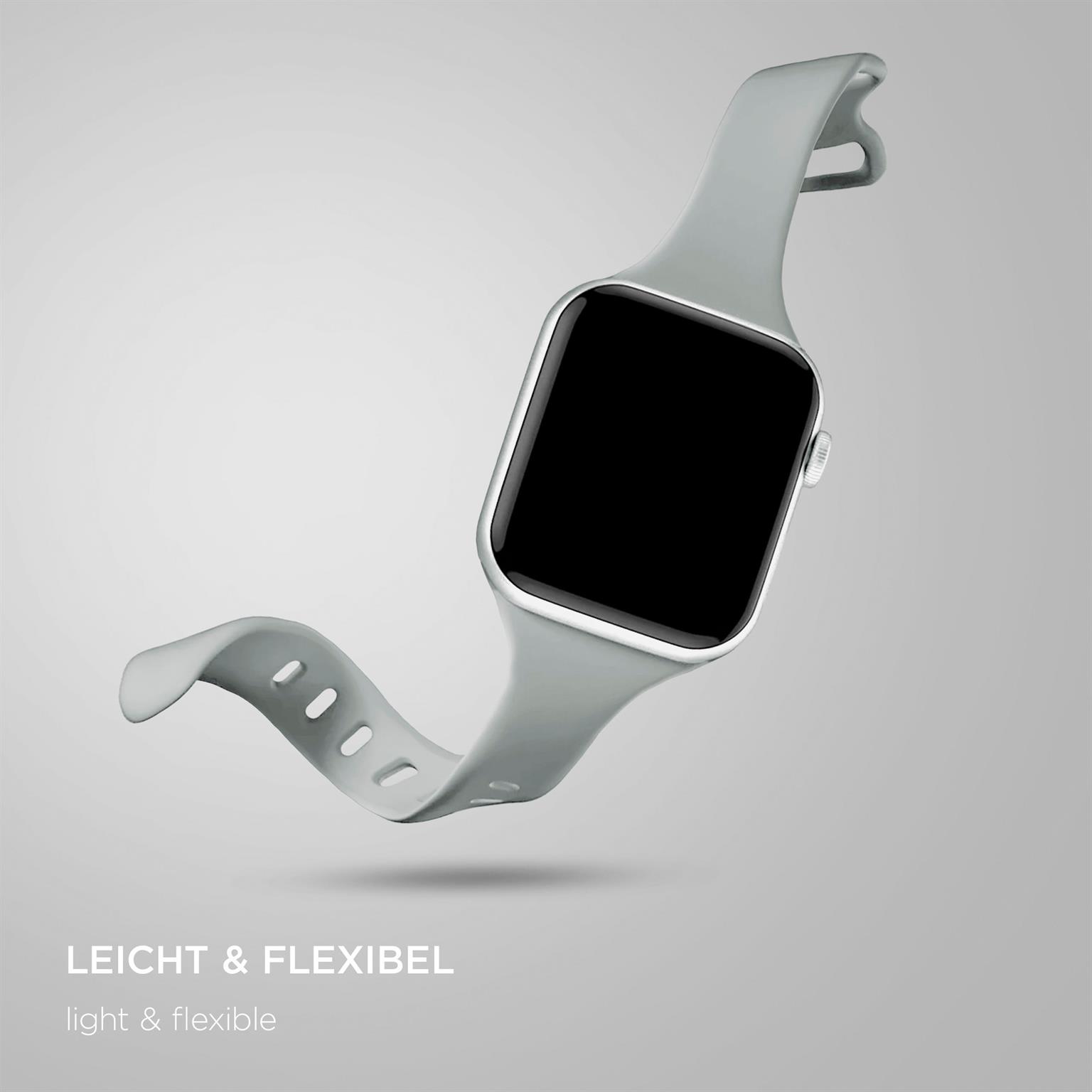 ONEFLOW Soft Band Slim Apple Watch Ultra 1 (49mm) Sportarmband Schmal – Weiteres Produktbild 4
