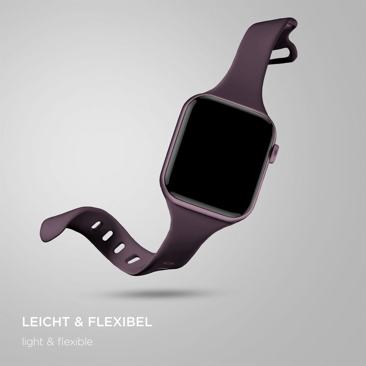 ONEFLOW Soft Band Slim Apple Watch Ultra 2 (49mm) Sportarmband Schmal – Weiteres Produktbild 4