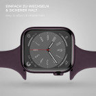 ONEFLOW Soft Band Slim Apple Watch Ultra 2 (49mm) Sportarmband Schmal – Produktbild 6