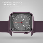 ONEFLOW Soft Band Apple Watch SE 1 (40mm) Silikon Armband Sport – Weiteres Produktbild 6