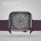 ONEFLOW Soft Band Apple Watch SE 2 (40mm) Silikon Armband Sport – Produktbild 6