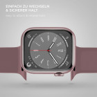 ONEFLOW Soft Band Apple Watch SE 3 (40mm) Silikon Armband Sport – Weiteres Produktbild 6