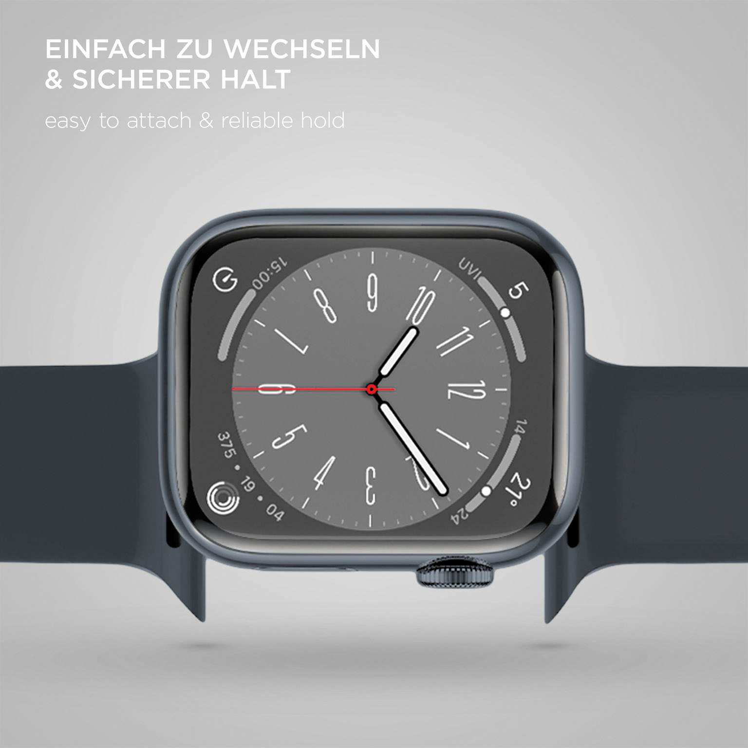 ONEFLOW Soft Band Apple Watch SE 3 (44mm) Silikon Armband Sport – Weiteres Produktbild 6