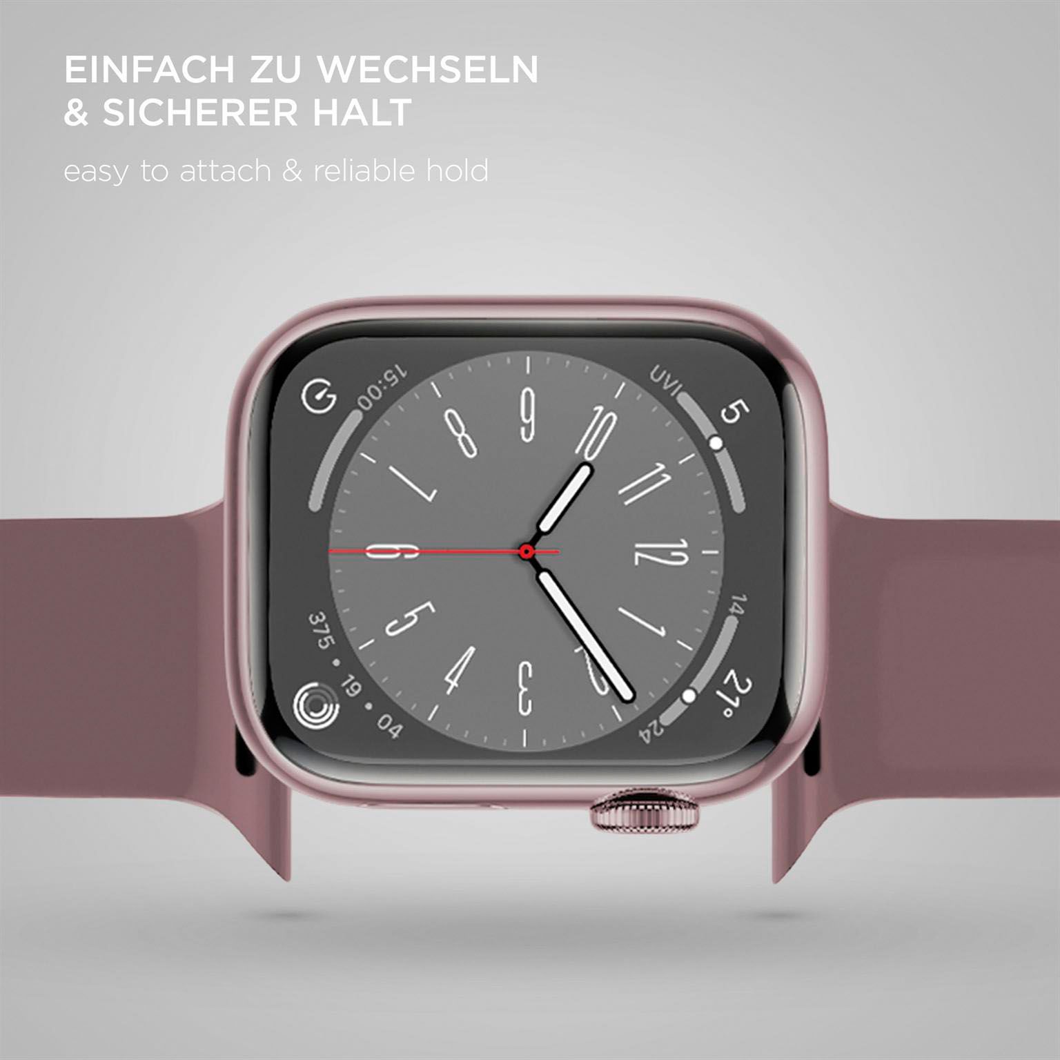 ONEFLOW Soft Band Apple Watch SE 3 (44mm) Silikon Armband Sport – Weiteres Produktbild 6