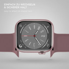 ONEFLOW Soft Band Apple Watch SE 3 (44mm) Silikon Armband Sport – Weiteres Produktbild 6