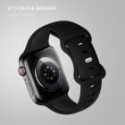 ONEFLOW Soft Band Apple Watch SE 3 (44mm) Silikon Armband Sport – Weiteres Produktbild 2