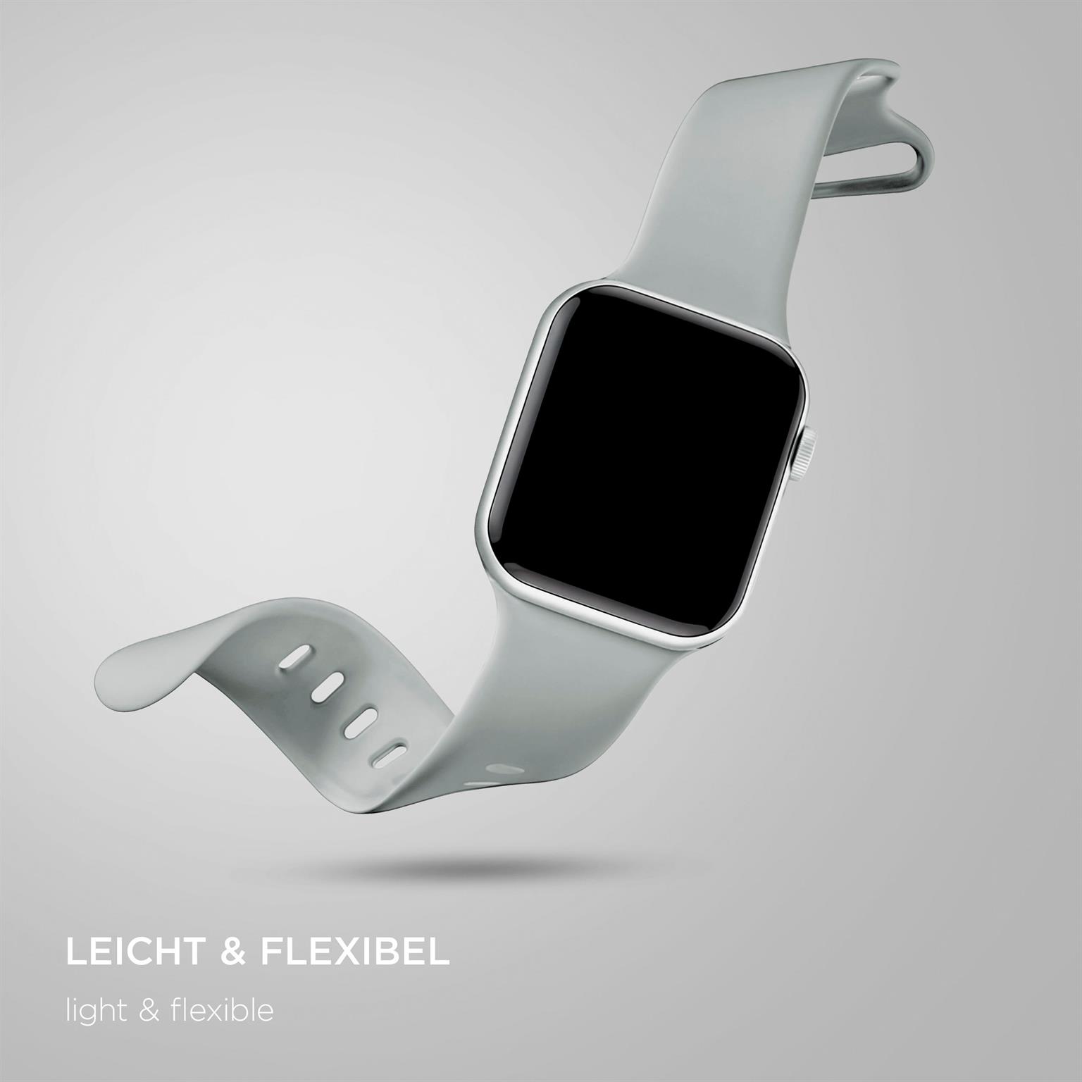 ONEFLOW Soft Band Apple Watch 1 (38mm) Silikon Armband Sport – Weiteres Produktbild 5 ONEFLOW Soft Band Apple Watch 1 (38mm) Silikon Armband Sport – Weiteres Produktbild 5