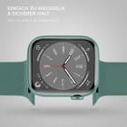 ONEFLOW Soft Band Apple Watch 1 (38mm) Silikon Armband Sport – Weiteres Produktbild 6