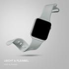 ONEFLOW Soft Band Apple Watch 1 (42mm) Silikon Armband Sport – Weiteres Produktbild 5