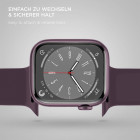 ONEFLOW Soft Band Apple Watch 10 (42mm) Silikon Armband Sport – Weiteres Produktbild 6