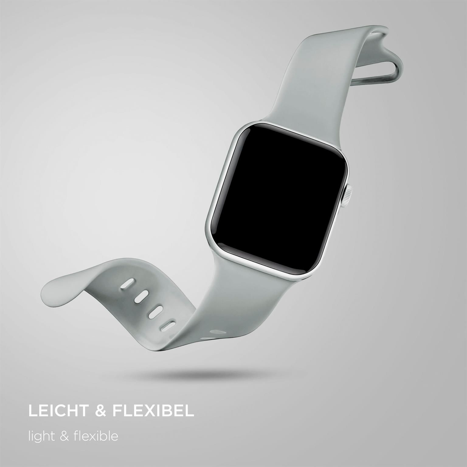 ONEFLOW Soft Band Apple Watch 10 (42mm) Silikon Armband Sport – Weiteres Produktbild 5 ONEFLOW Soft Band Apple Watch 10 (42mm) Silikon Armband Sport – Weiteres Produktbild 5