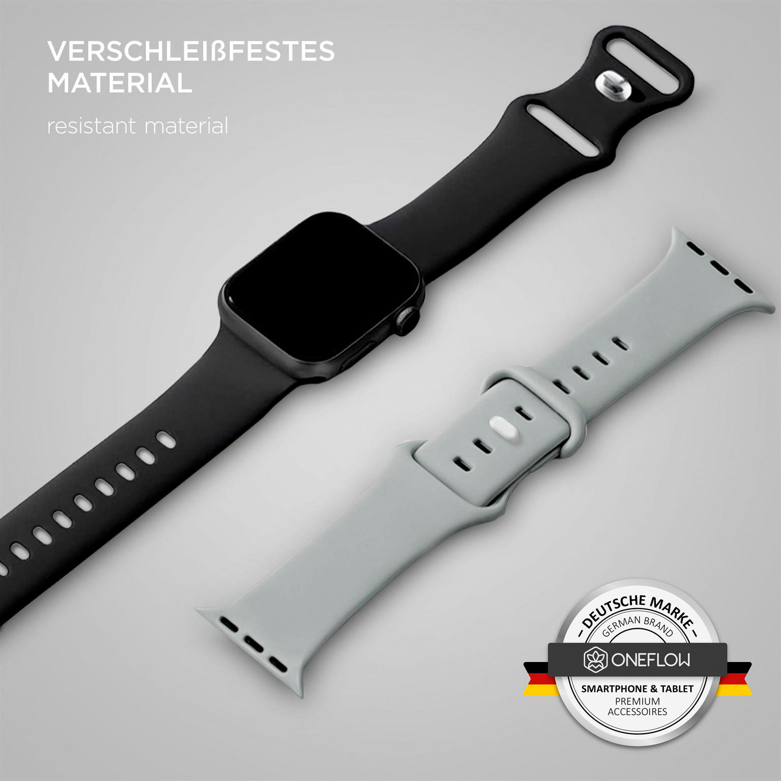 ONEFLOW Soft Band Apple Watch 11 (42mm) Silikon Armband Sport – Weiteres Produktbild 3 ONEFLOW Soft Band Apple Watch 11 (42mm) Silikon Armband Sport – Weiteres Produktbild 3