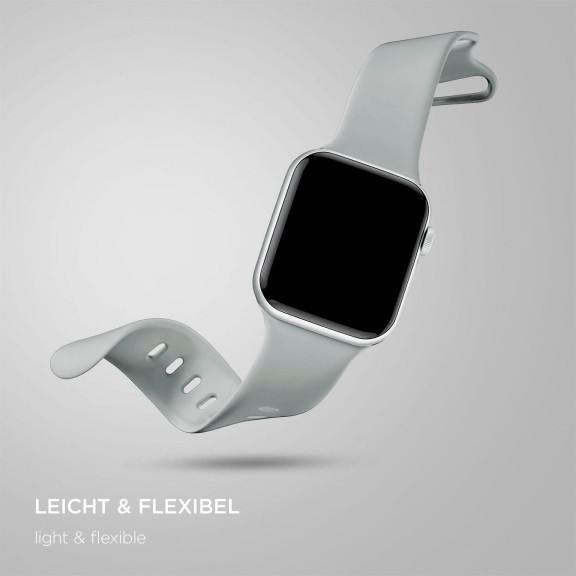 ONEFLOW Soft Band Apple Watch 11 (46mm) Silikon Armband Sport – Weiteres Produktbild 5