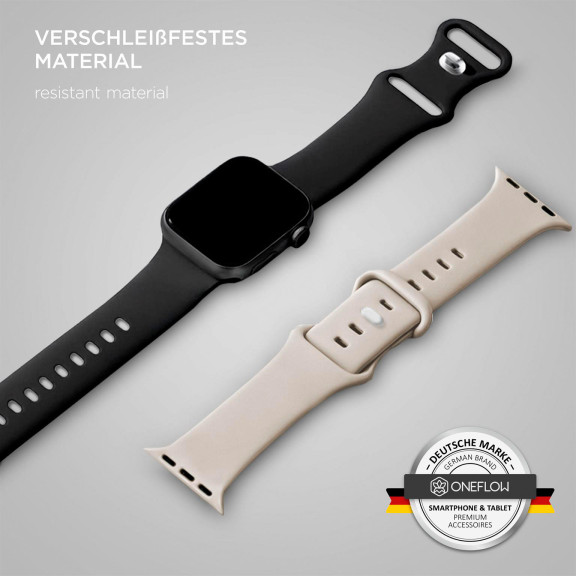 ONEFLOW Soft Band Apple Watch 11 (46mm) Silikon Armband Sport – Weiteres Produktbild 3