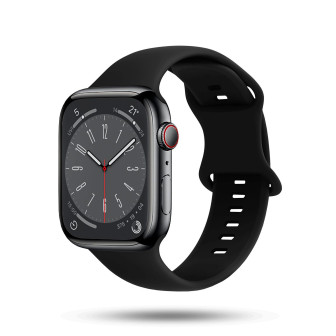 ONEFLOW Soft Band Apple Watch 2 (42mm) Silikon Armband Sport – Eclipse Black